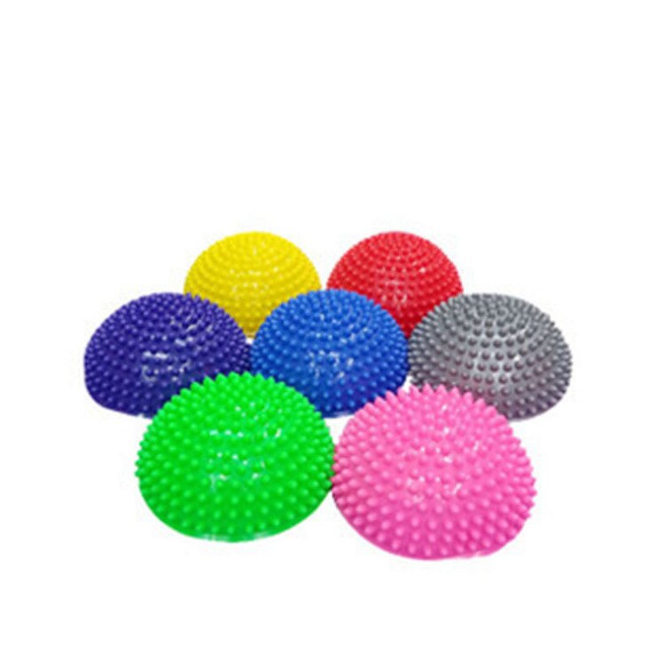 16cm Yoga Half Ball Toy Inflatable Sphere Stepping Stones Outdoor Toys Indoor Games for Kids Balance Hemisphere Ball