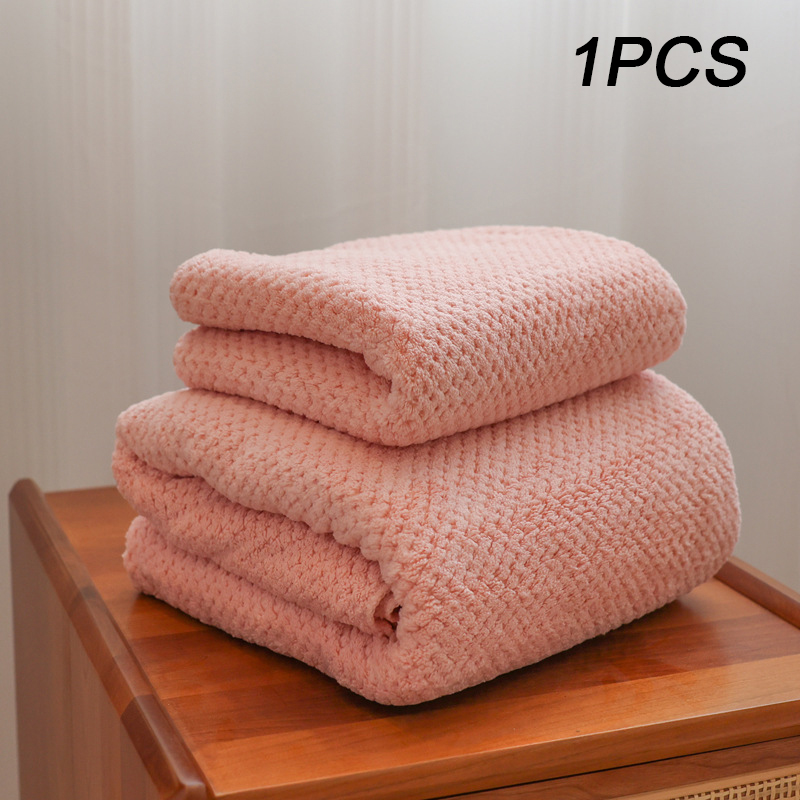 Coral Fleece Towel Bath Towel Quick and Easy to Dry Soft Absorbent Towels Bathroom Hotel Eco-Friendly Beach Towel For Home
