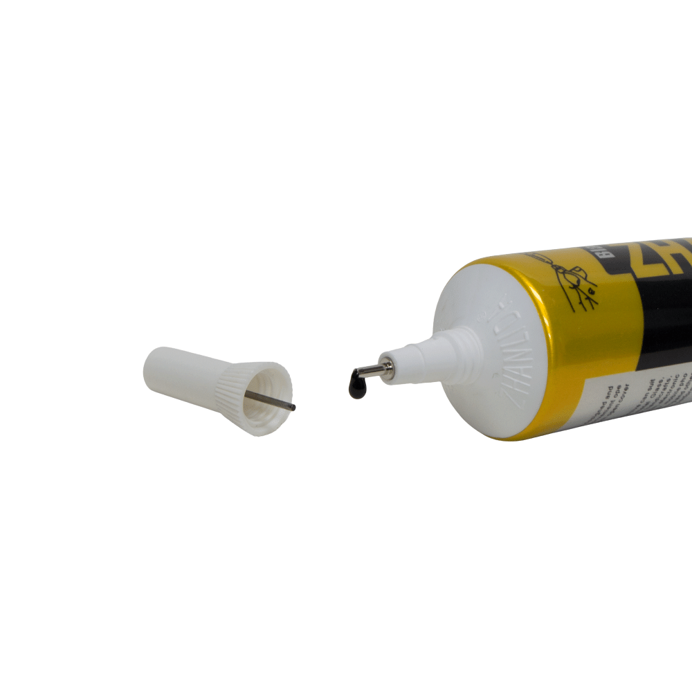 15Ml/50Ml/80Ml Zhanlida T Harde Zwarte Contact Lijm Universele Diy Mobiel Reparatie Lekken Licht lijm Met Precisie Applicator Tip