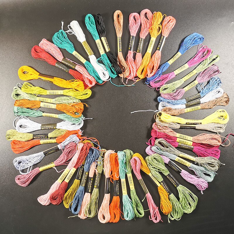 DMC Thread Embroidery Cross Stitch Threads Crafts Cotton Premium Cross Stitch Threads Home Arts &amp; Crafts Sewing Skeins Crafts