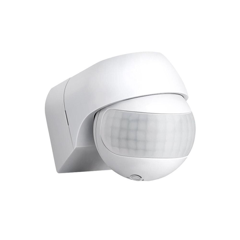 1Pcs Motion Sensor 110v~230v Motion Automatic Rotating Infrared Light Sensor Outdoor Degree Timer Switch 180 P Q6U3: Default Title