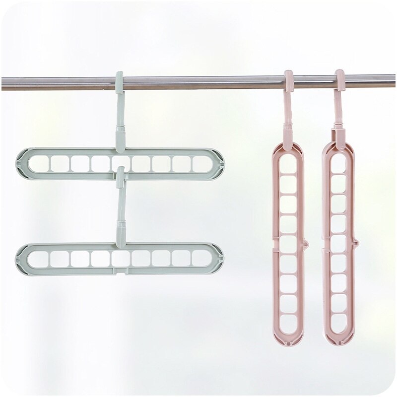 Clothes Hanger Drying Rack Plastic Scarf Clothes Hangers Storage Racks Wardrobe Storage Hanger Home Storage Organization