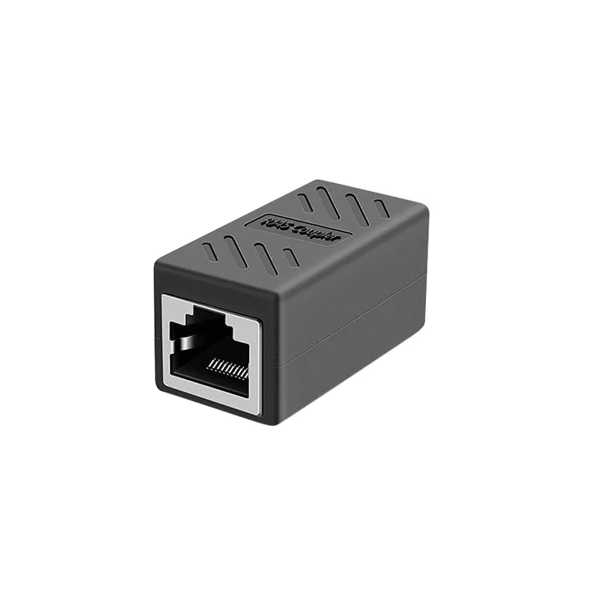 Extension de câble Ethernet, coupleur RJ45 cat 5 cat 6 cat6a, connecteur d'extension-coupleur Ethernet femelle à femelle: Orange