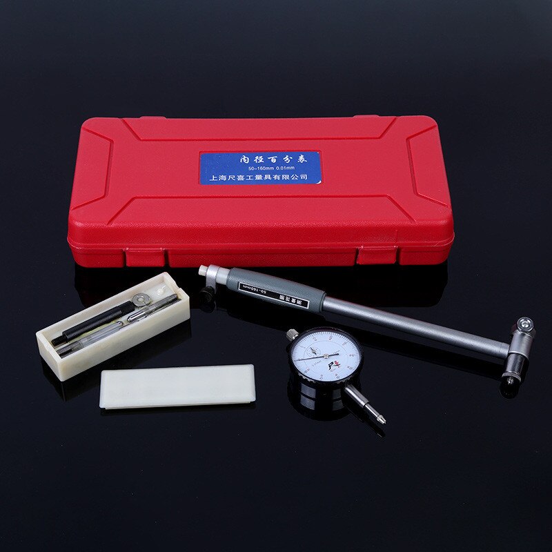 Dial Bore Gauge Hole Diameter Gauge Inside Diameter Scale Cylinder Volume Meter Dial indicator Micrometer 10-18-35-50-160MM