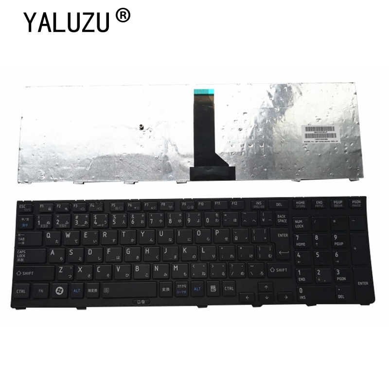 Yaluzu Jp Ja Laptop Toetsenbord Voor Toshiba Dynabook R850 R950 R960 R751 R752 Zwart