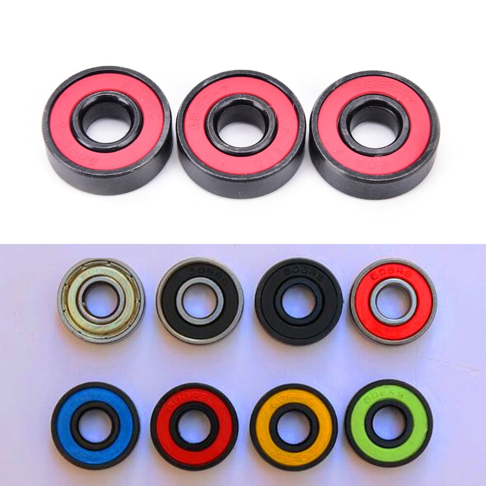 1Pc 608zz Ceramic Speed Wheels Bearing For Finger Spinner Skateboard Skate Roller Skate Bearings