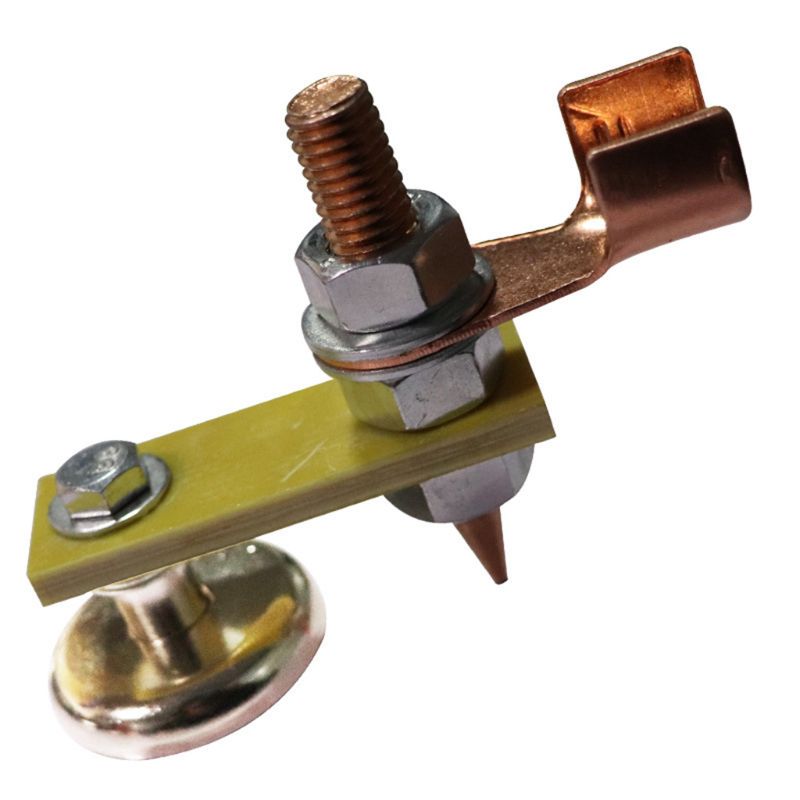 Magnetische Boden Klemme Stecker mit Leitfähigen Stange Zucht für Schweißen Maschine: B