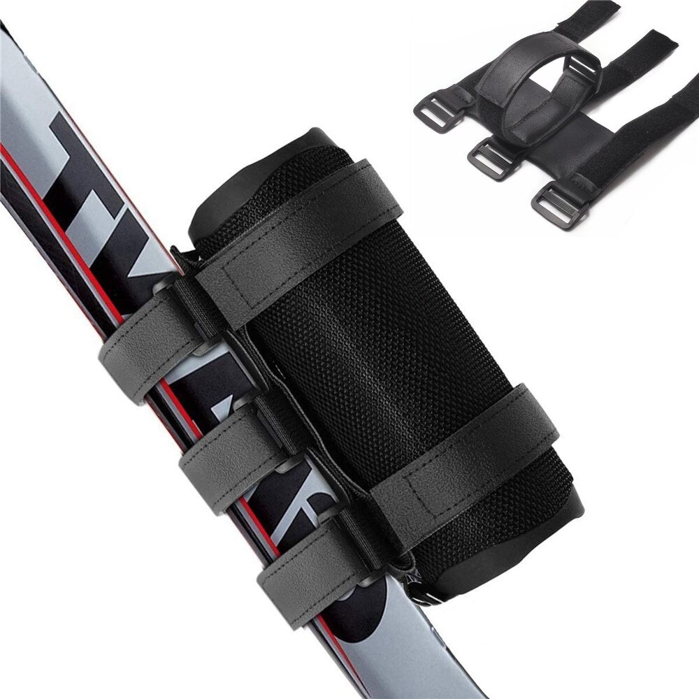 Fahrrad Rahmen Gurt Bluetooth Lautsprecher Festen Band für Reiten Wasser Tasse Regenschirm Anti-verlieren Lagerung Riemen Elektro Fahrrad Zubehör