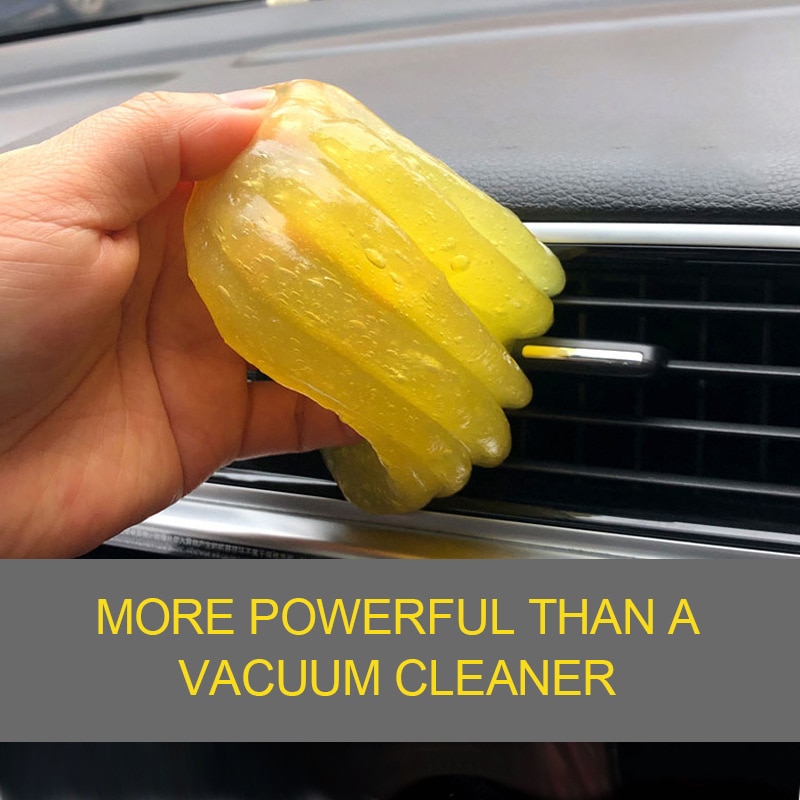 Universal bil rengjøring svamp cyber super clean lim mikrofiber støv verktøy mud gel produkter auto interiør tilbehør