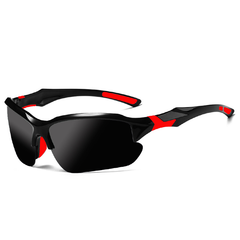 Viahda mærke polariserede solbriller mænd køreskærme mænd solbriller til mænd spejl goggle  uv400: C1
