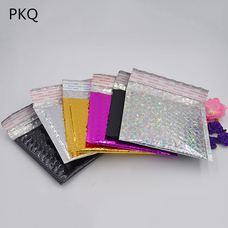 Aluminum Foil Bubble Mailers Padded Envelopes 15*13cm Small Self Seal Mailing Bag Envelope Envelopes
