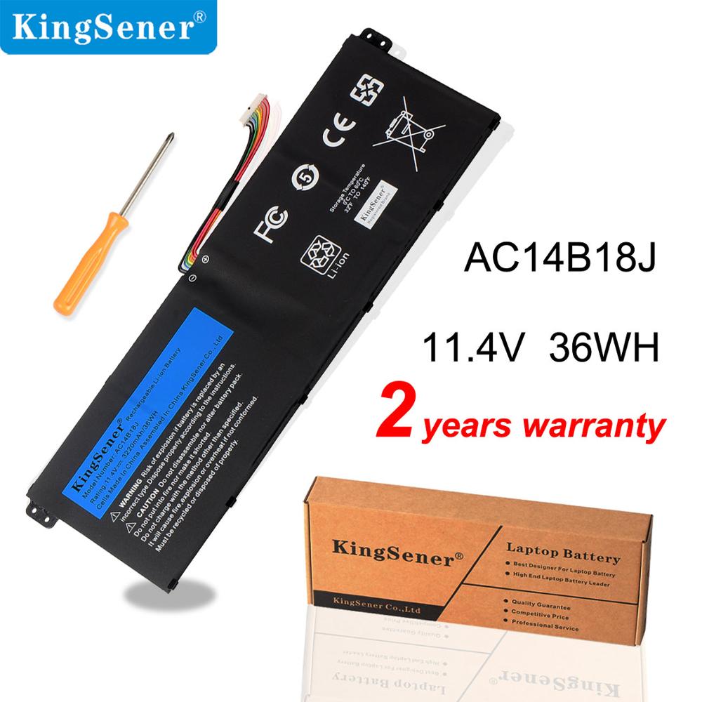 KingSener AC14B18J AC14B13J Laptop Batterie für Acer streben ES1-511 ES1-512 V3-111P CB3-531 311 TravelMate B115 B116 Frau2394