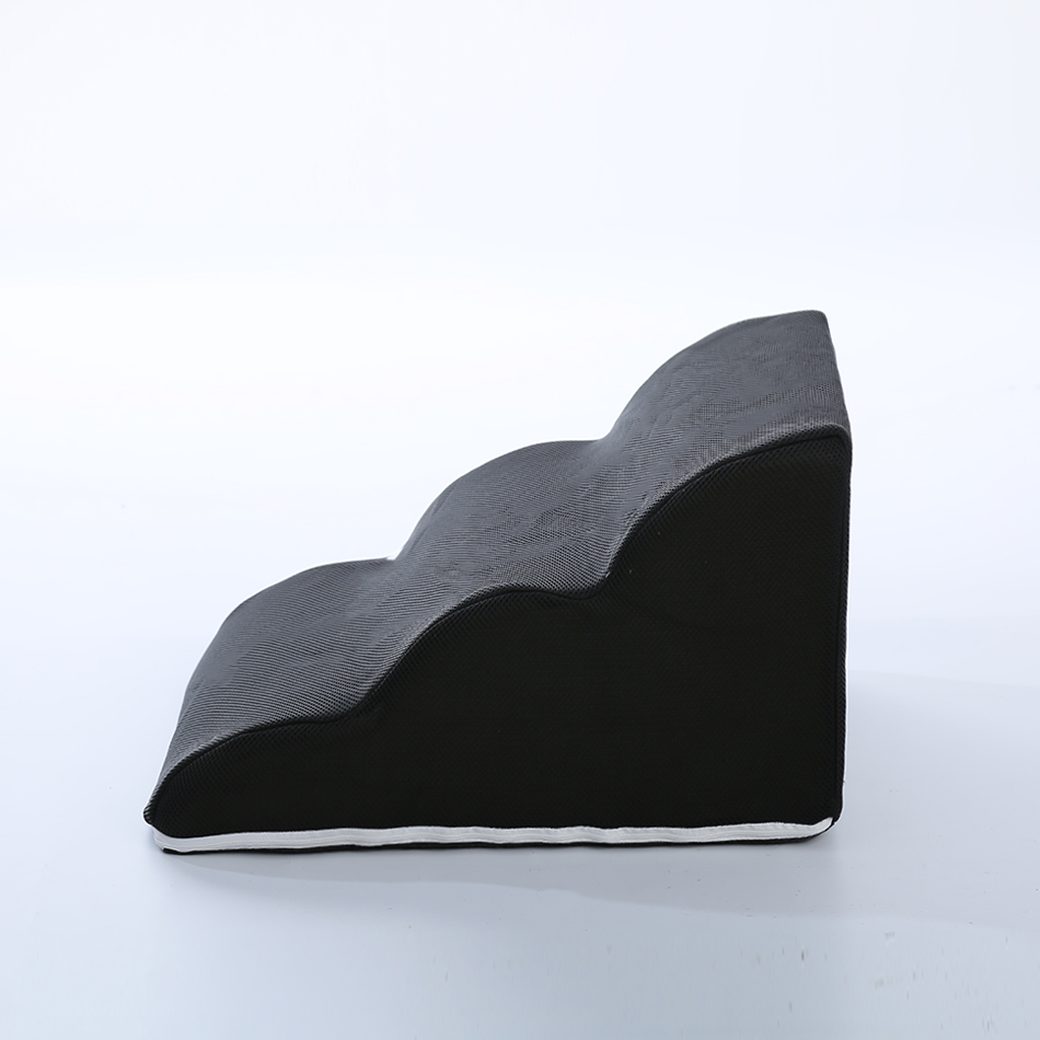 Rampe for hund kjæledyrstige 2 3 4 trinn trapper katt hunderampe sovesofa hundestige sklisikker avtakbar kjæledyrutstyr leker rampe