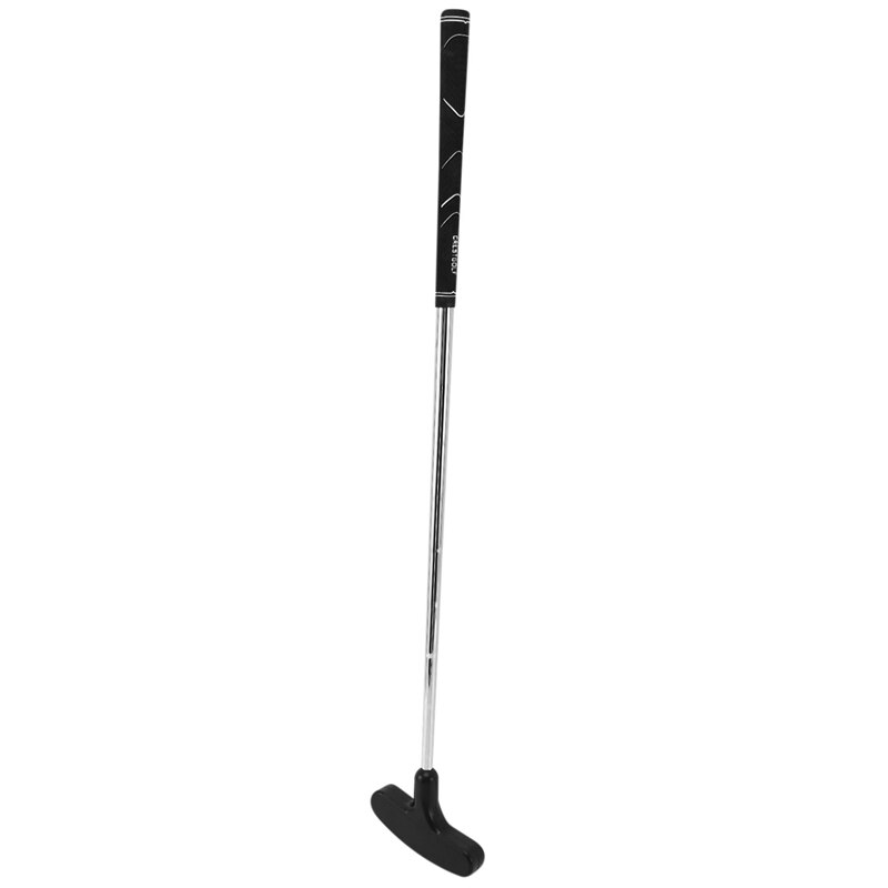 CRESTGOLF Custom Size for Mini Golf Putters Mans for Golf Practice Clubs with Rubber Putter Head Steel Shaft: Black