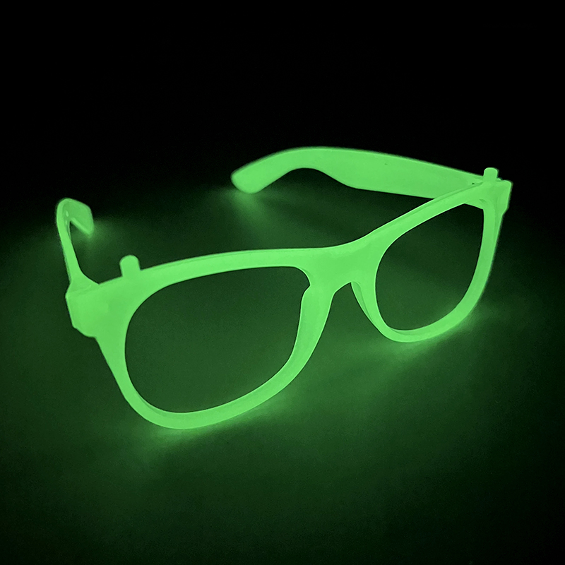 1/2/6/10 Pcs Luminous Glasses Glow Sunglasses With Light Neon Fluorescent Decorative Bar Party Adult Kids Birthday Props