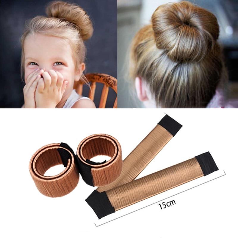 Accesorios para rizos de cabello para niñas, banda para el cabello Bud, plato francés, peluca, diadema, herramienta de torsión, fabricante de moños, diadema, rizador de cabello, para mujeres