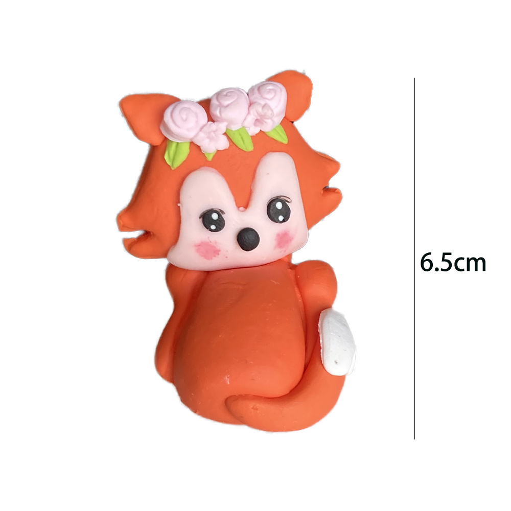 Fox Birthday Decorations Fox Plates Cupake Toppers Plastic Straws Supplies Fox Baby Shower Decoration Kids: Gold