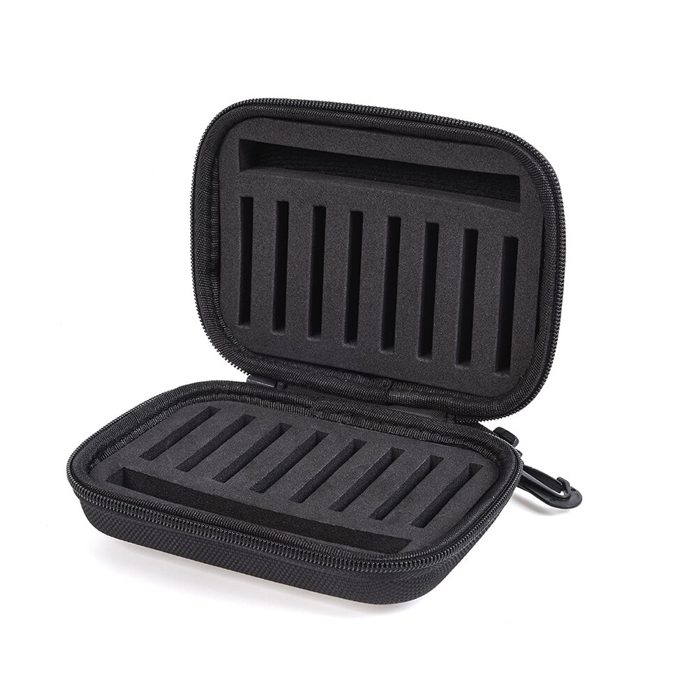 16pcs Fishing Spoons Lures Metal Baits Set for Trout Bass Casting Spinner Fishing Bait with Storage Bag Case Fishing Accessorise: only bag