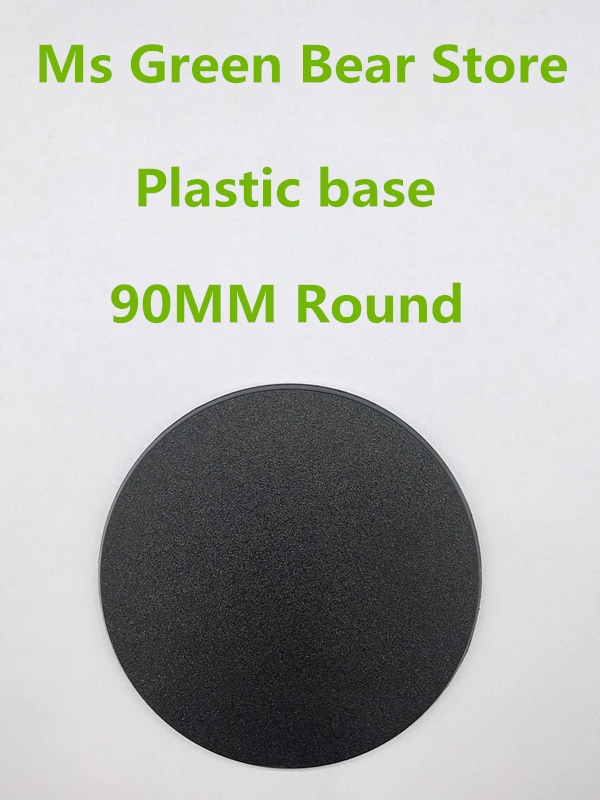 GBS Plastic Model Base 90mm Round Base