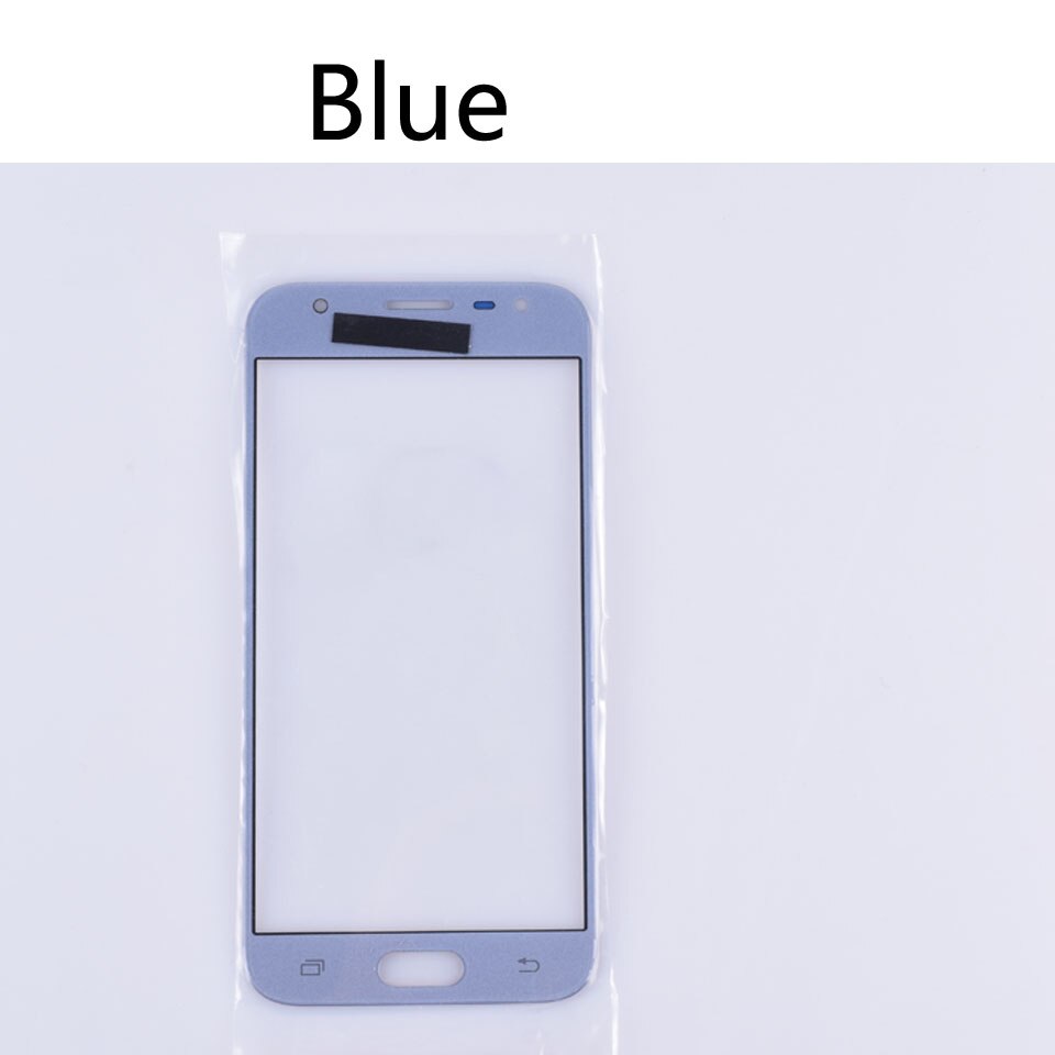 Pantalla táctil de 5,0 "J330 para Galaxy J3 , J330, J330F, SM-J330FN, SM-J330N/DS, LCD, frontal, lente exterior de cristal: Blue-No tool
