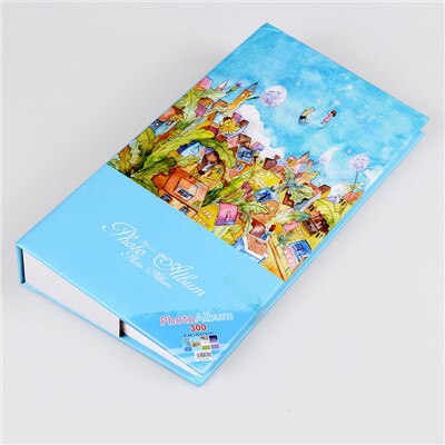 300 Sheets Interleaf Type Scenery Family Photo Album Scrapbook 6 Inch Classical Cartoon Photo Album Kid: style 6