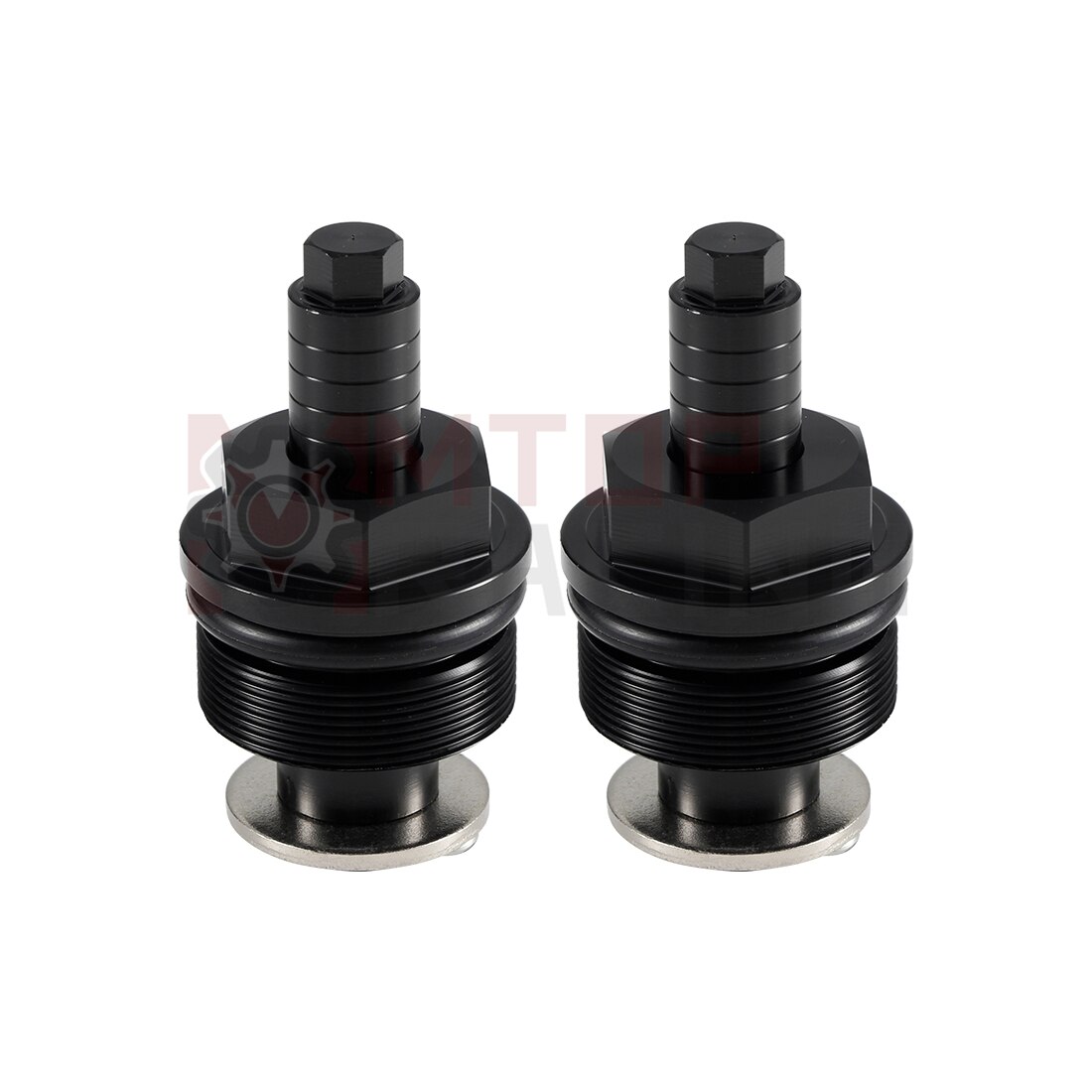 Tappi forcella precarico per Yamaha SDR200 1987 SRX250 1991 bulloni bulloni forcella esagonali regolabili