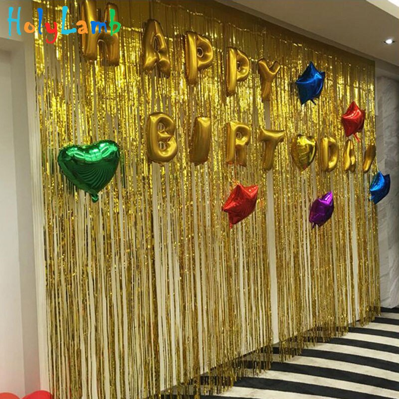 Cortina de globos con escena de cumpleaños para niños, decoración de fondo de globo de de juguete, 100cm x 200cm, tamaño grande