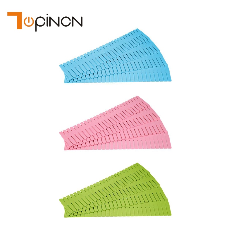 4Pcs Adjustable Plastic Drawer Divider Organizers Expandable Drawer Cabinet Drawer Separator Divider Grid Household 32x7cm
