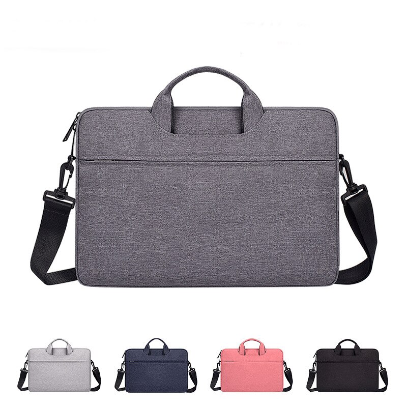 Men Women Laptop Shoulder Bag Waterproof Notebook Messenger Bag Laptop Sleeve Bag for Macbook Air Pro Laptop Briefcase