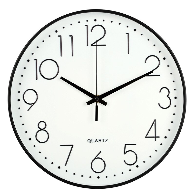 Silent Mechanism Digital Wall Clock Living Room Stylish White Electronic Wall Clock Hall Models Horloge Murale Wall Watch