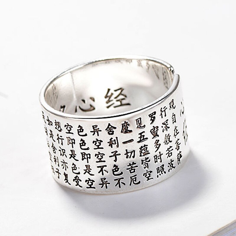 Trendy Zilveren Kleur Brief Ringen Voor Vrouwen Bridal Wedding Engagement Sieraden Grote Opening Antieke Ringen