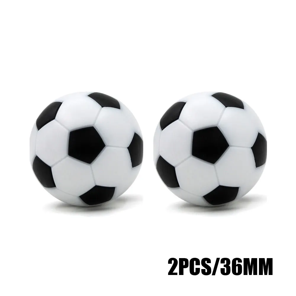 2 stücke 28/32/36mm Tisch Fußball Ball Indoor Spiel Fußball Harz Tisch Fußball Spiele Babyfoot Desktop eltern-kind-Interaktive: Rot