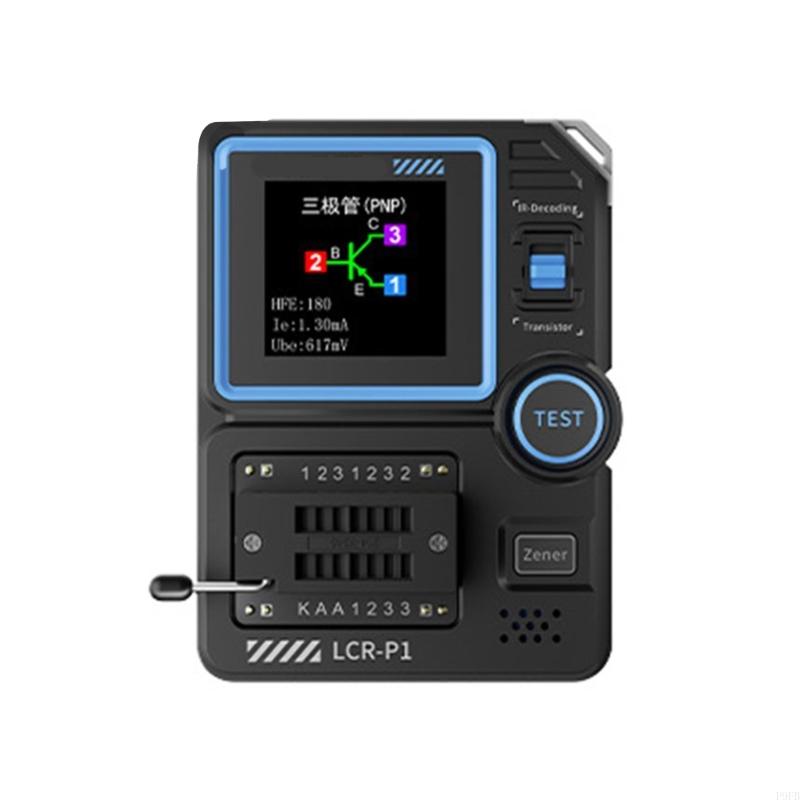 Multifunction Transistor Testing Device Precisions Transistor Tester for Accurate Parameters Auto Component Recognition: Default Title