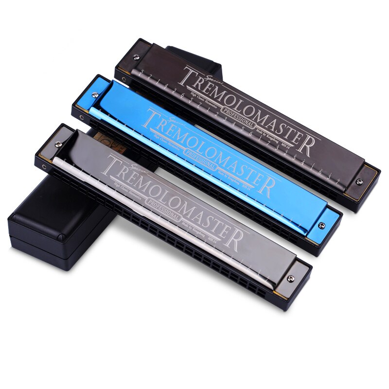 Kongsheng harmonica 24 trous bouche Ogan clé de C Grandado