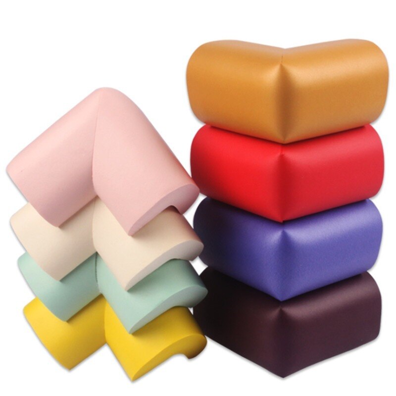 8 Teile/los 55*55mm freundlicher Silikon Schutz Ecke Weichen gummi Tisch Schreibtisch Abdeckung Sicherheit Baby Art Antikollision Rand wachen