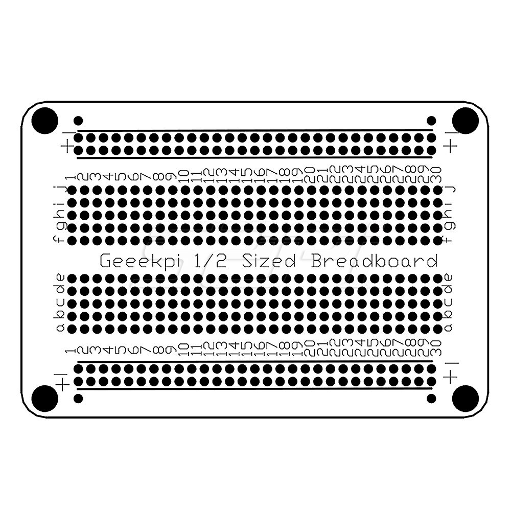 52Pi Prototype PCB Solderable Breadboard for Ardui... – Grandado