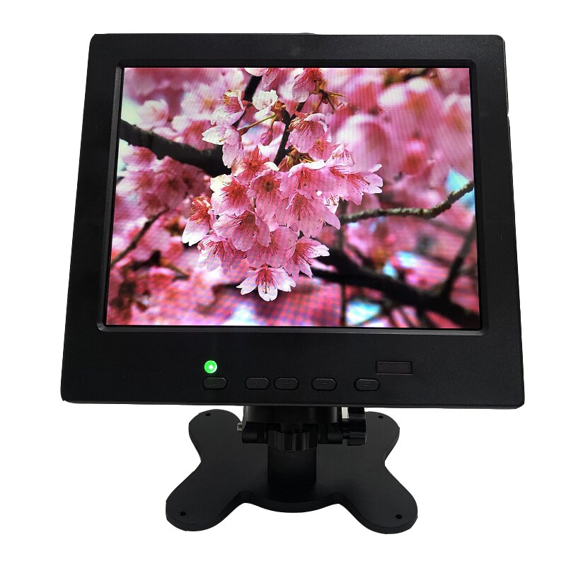 8-Inch Draagbare Monitor Monitor Monitor Hdmi VGA1024X768 Ips Full-View Monitor USB5V-12V Voeding Oplossing