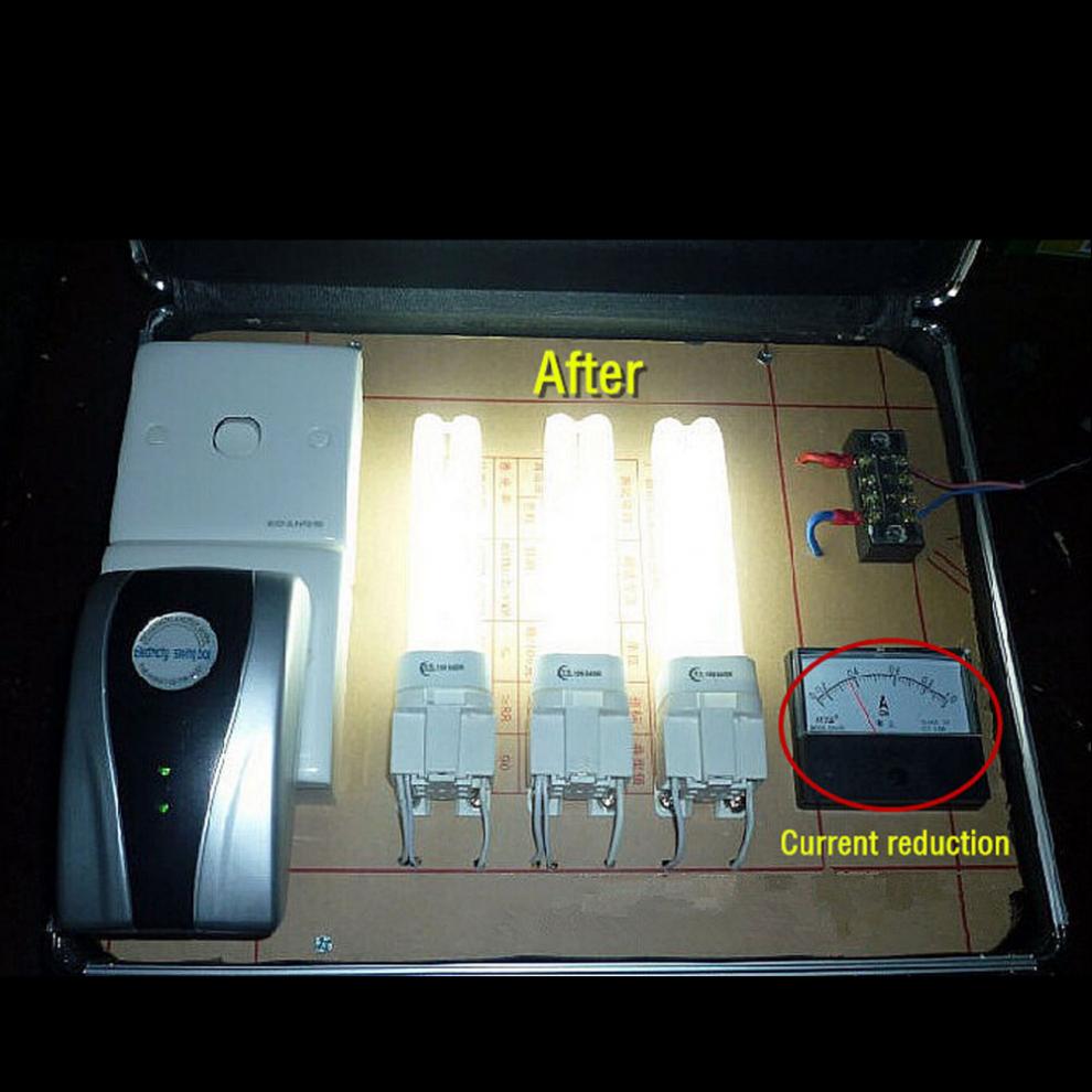 18KW 90V-250V Electricity Saving Box Power Saver Electricity Bill Killer Up to 30% for Home / Office / Factory Use EU/US