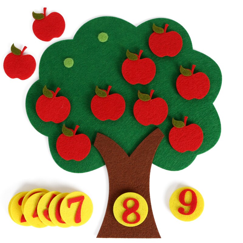 Juguetes Montessori de educación temprana para bebé, materiales de tejido Diy, rompecabezas, material didáctico de matemáticas, suministros para niños: Wj21-01