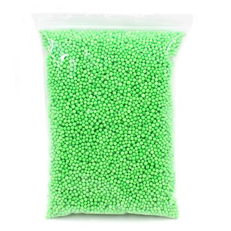 1PCS DIY Sneeuw Modder Deeltjes Accessoires Polystyreen Piepschuim Ballen Fles Slijm Ballen Kleine Tiny Foam Kralen Voor Foam Filler: 6