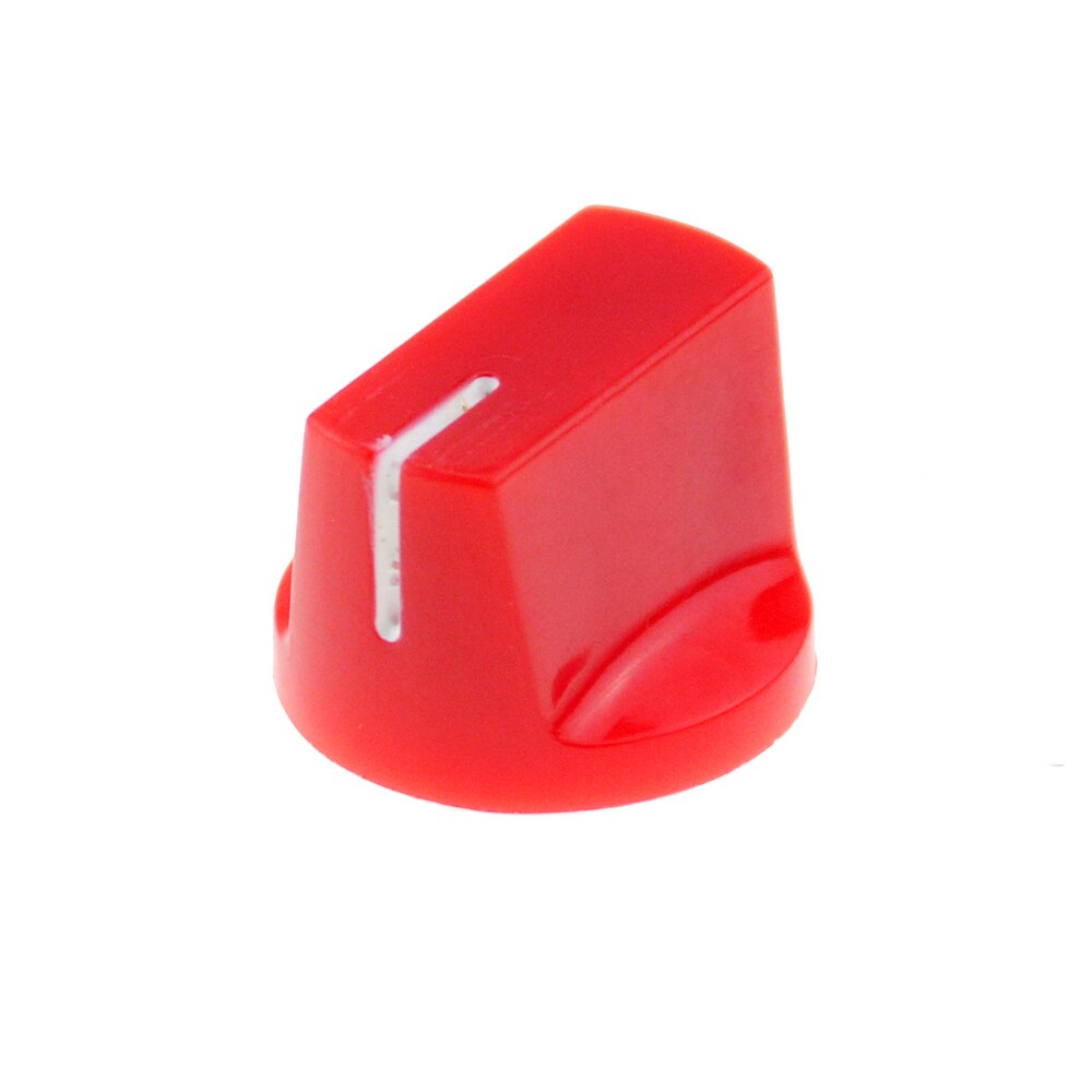 10 Pcs Kleurrijke Plastic Knop Met 6.35 Mm Shaft Hole Diameter 1510 Clone Potentiometer Pedaal Cap Gitaar Cap KN-19