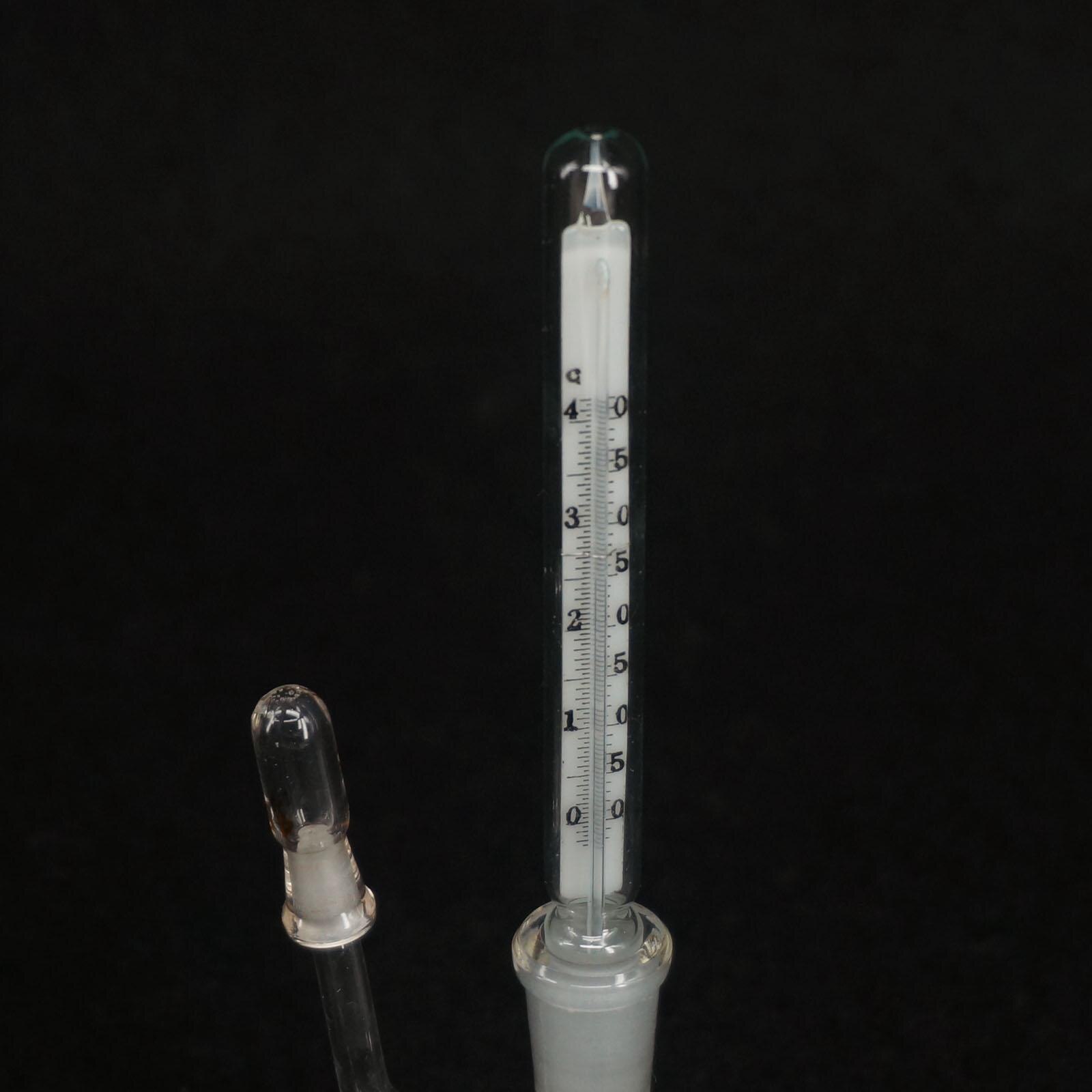 25ml With Thermometer Lab Glass Specific Gravity Bottle Pycnometer Class A