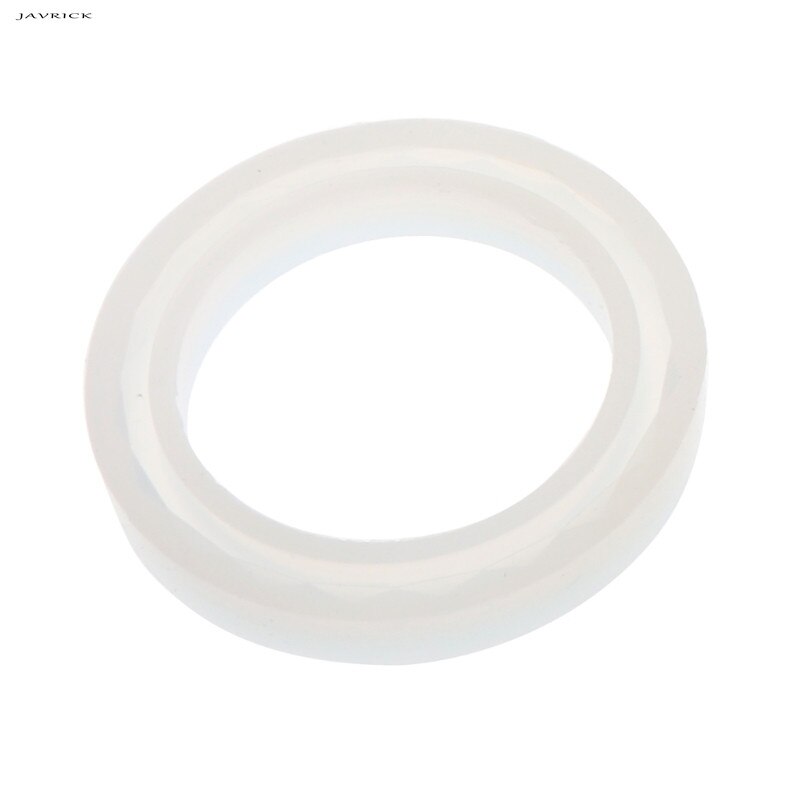 JAVRICK-molde redondo de silicona para pulseras, brazalete de resina para DIY, herramientas de molde de fundición de joyería: 60S