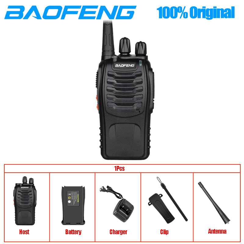 Baofeng BF-888S Walkie Talkie 888s UHF 5W 400-470MHz BF888s BF 888S 666S H777 Long Range Two Way Radio For Hunting Hotel: Camo / EU
