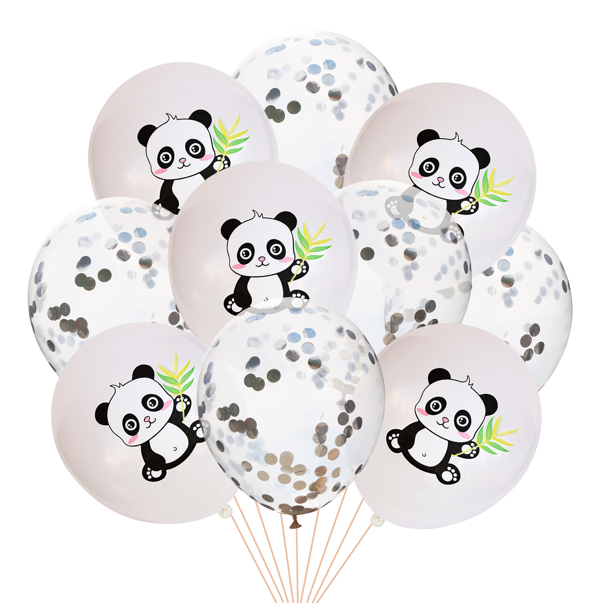 12 inch Latex Leuke Panda Print Ballon Dier Ballon kinderen Birthday Party Day Decoratie