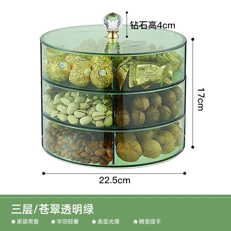 Frutero Portátil De Plástico Transparente: Ideal Para Hielo, Fruta O Aperitivos
