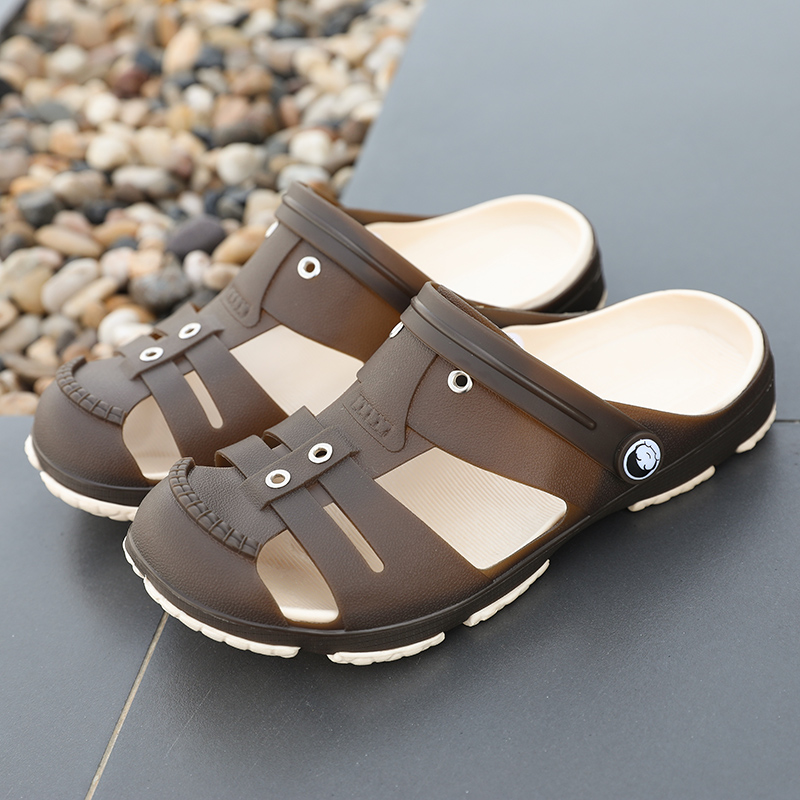 Original jardín Chanclas Zapatos de agua hombres Tenis deporte verano playa Aqua zapatilla sandalias de natación al aire libre zapatos de jardinería