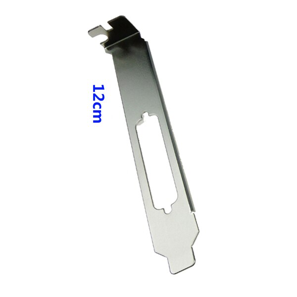 1/2 DB9 DB25 Vga-poort Lage/Lange Profile Bracket 8 cm 12 CM RS232 Seriële Parallelle half full size bracket voor 2U 4U PC Chassis: green