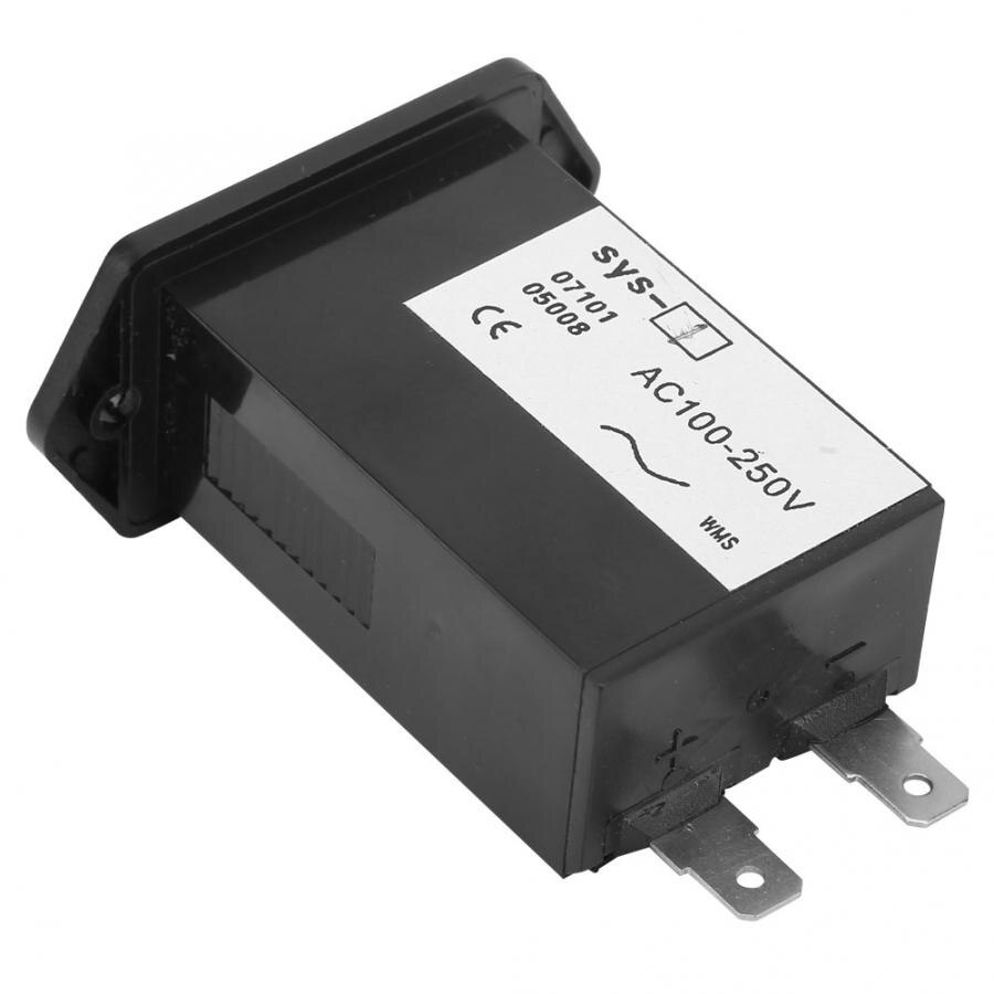 Contador de horas Industrial 1 Uds SYS-1 AC100-250V contador mecánico Industrial contador de horas electromecánico