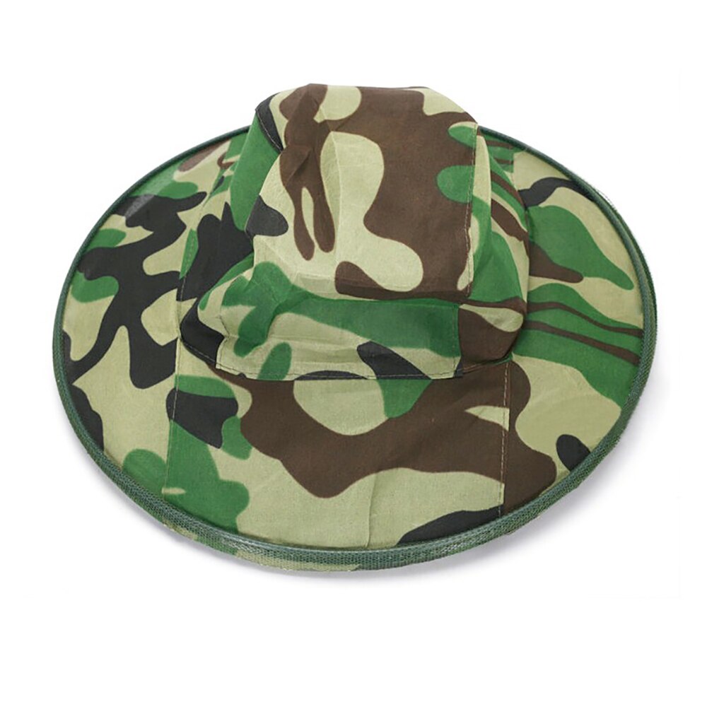 1PCS beekeeper hat bee keeping fly fishing cap faces outdoor mask veiled garden hats protector insect protect net full face
